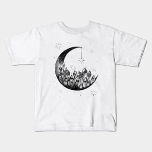 The Crystal Moon Magic Kids T-Shirt